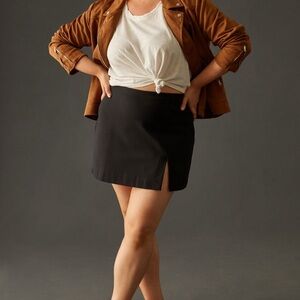 By Anthropologie Faux Suede Brown Jacket NWT